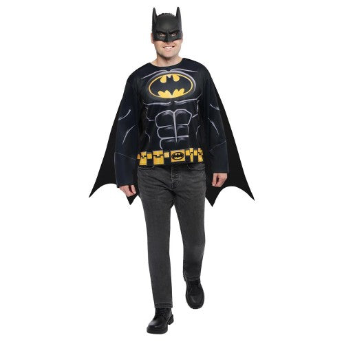 Front - Batman Mens Polyester Costume Top