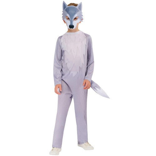 Front - Bristol Novelty Childrens/Kids Storybook Wolf Costume Set