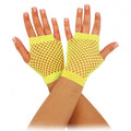 Front - Bristol Novelty Unisex Adults Short Fishnet Gloves (1 Pair)