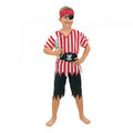 Front - Bristol Novelty Boys Jagged Pirate Costume
