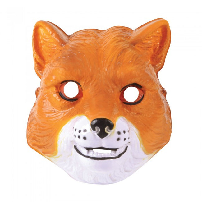 Front - Bristol Novelty Unisex Adults Plastic Fox Mask