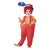 Front - Bristol Novelty Childrens/Kids Clown Costume With Hoop