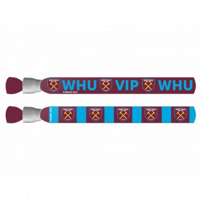 Front - West Ham United FC Festival Wristbands Pack Of 2