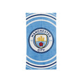 Blue-White - Front - Manchester City FC Official Pulse Design Towel