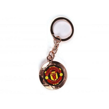 Front - Manchester United FC Official Football Keyring