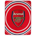 Front - Arsenal FC Pulse Design Fleece Blanket
