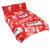 Front - Liverpool FC Patch Single Duvet Cover And Pillow Case Set