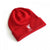 Front - Liverpool FC Official Adults Knitted Turn Up Hat