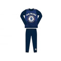 Blue - Front - Chelsea FC Childrens-Kids Pyjamas