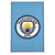 Front - Manchester City FC Official Football Crest Rug