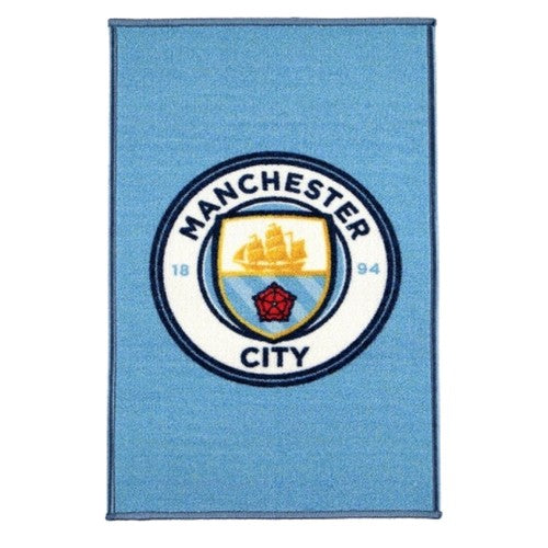 Front - Manchester City FC Official Football Crest Rug