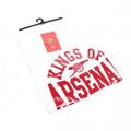 White-Red - Back - Arsenal FC Unisex Adult Kings Of London T-Shirt