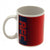 Front - Arsenal FC Official Football Fade Design Mug