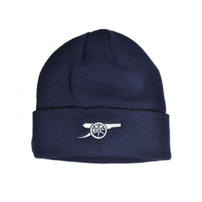 Front - Arsenal FC Crest Knitted Beanie