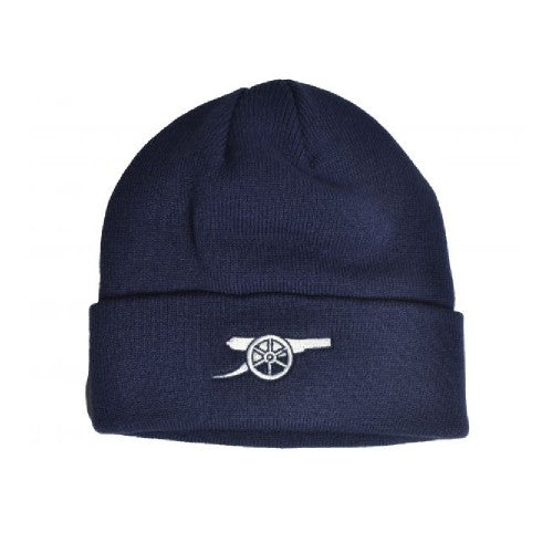Front - Arsenal FC Crest Knitted Beanie