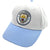 Front - Manchester City FC Contrast Baseball Cap