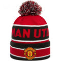 Front - Manchester United FC Jake New Era Knitted Bobble Beanie