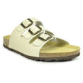 Front - Sanosan Mens Lisbon Leather Sandals