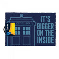 Front - Doctor Who Its Bigger On The Inside Tardis Door Mat