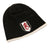 Front - Fulham FC Crest Roll Down Beanie