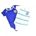 Front - Chelsea FC Baby Bodysuit (Pack of 2)