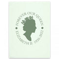 Front - Queen Elizabeth II Forever Our Queen Tea Towel