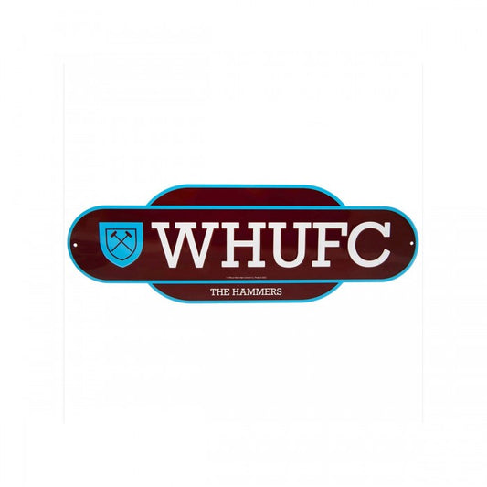 Front - West Ham United FC Retro Years Plaque