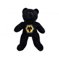 Black - Front - Wolverhampton Wanderers FC Bear Plush Toy