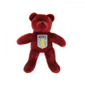 Burgundy - Front - Aston Villa FC Bear Plush Toy