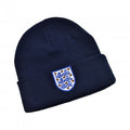 Front - England FA Crest Knitted Beanie