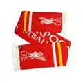 Red-White-Yellow - Front - Liverpool FC Liver Bird Jacquard Scarf