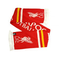 Red-White-Yellow - Front - Liverpool FC Liver Bird Jacquard Scarf