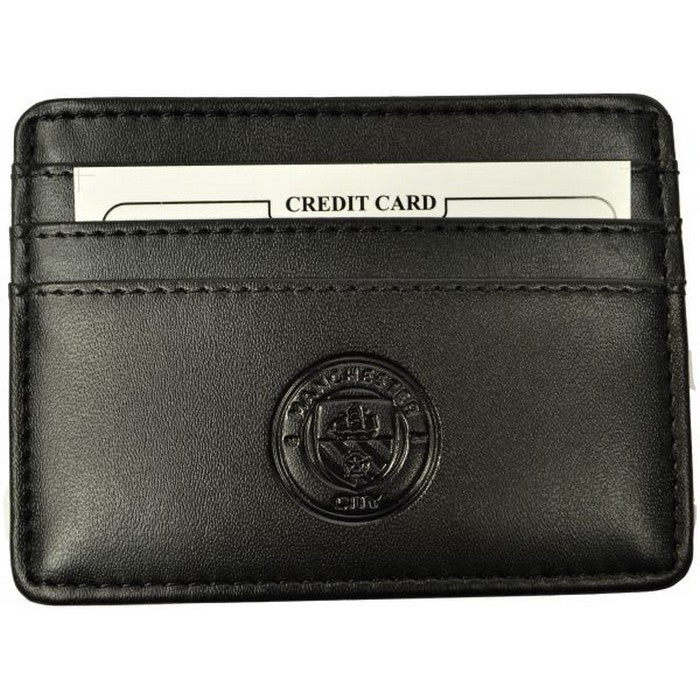 Black - Front - Manchester City FC Card Wallet