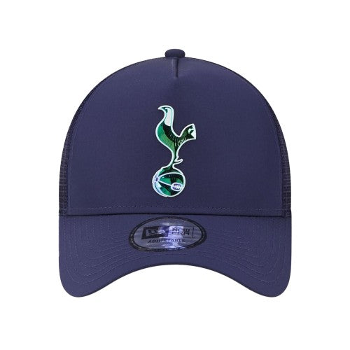 Front - New Era Unisex Adult Iridescent Tottenham Hotspur FC Trucker Cap