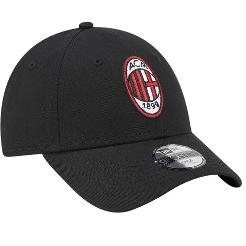 Front - New Era Unisex Adult 9FORTY AC Milan Baseball Cap