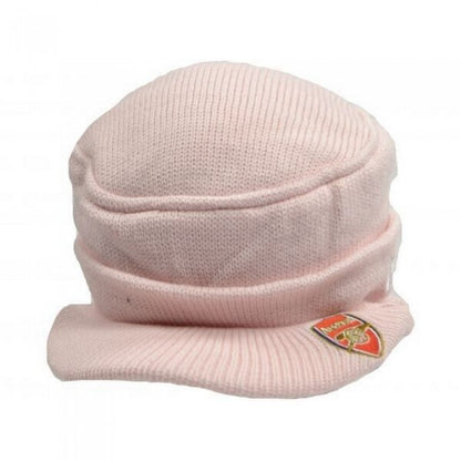 Front - Arsenal FC Pinked Knitted Beanie