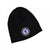 Front - Chelsea FC Crest Knitted Beanie