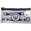 Sky Blue-White-Gold - Front - Manchester City FC Crest Stationery Set