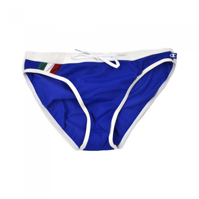 Front - Champion Mens Contrast Detail Swim Briefs