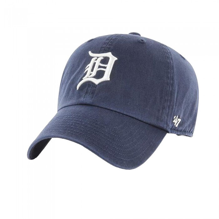 Front - Detroit Tigers Unisex Adult Clean Up 47 Baseball Cap