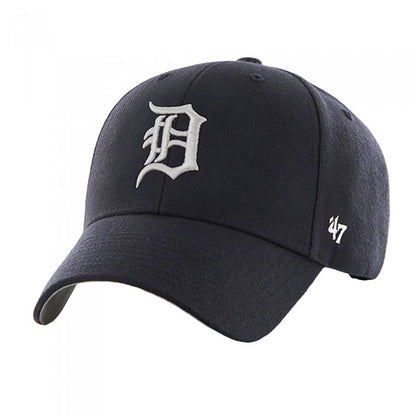Front - Detroit Tigers Unisex Adult MVP 47 Baseball Cap