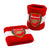 Front - Arsenal FC Crest Cotton Wristband (Pack of 2)