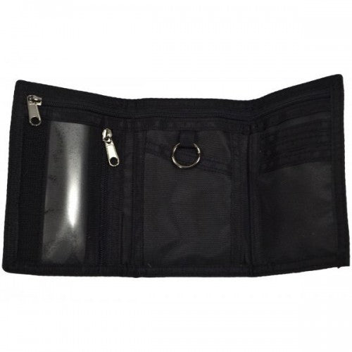 Black-White - Back - Rurik Tri-Fold Wallet