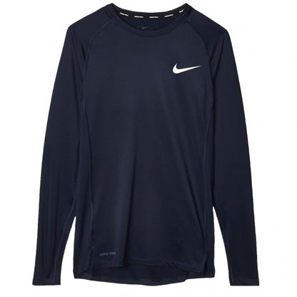 Front - Nike Mens Pro Long-Sleeved Base Layer Top