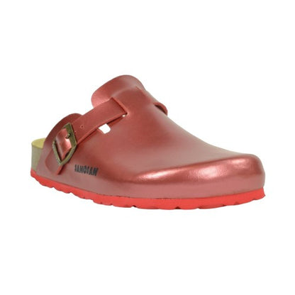 Front - Sanosan Womens/Ladies Berlin Nacre Clogs