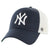 Front - New York Yankees Branson Trucker Cap