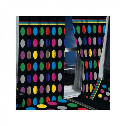 Front - Beebob Spotted Curtains