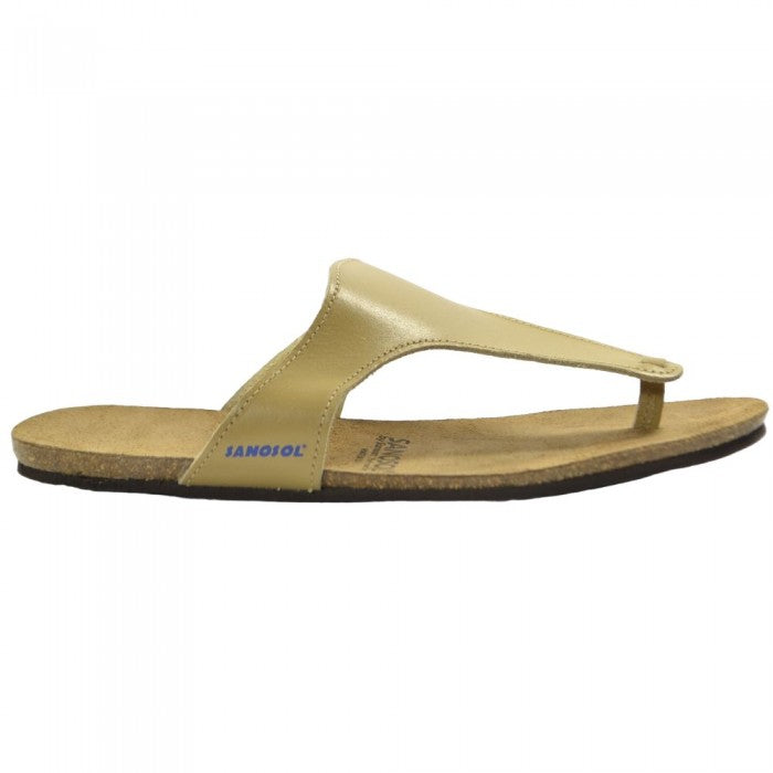 Front - Sanosan Unisex Adult Lisa Leather Sandals