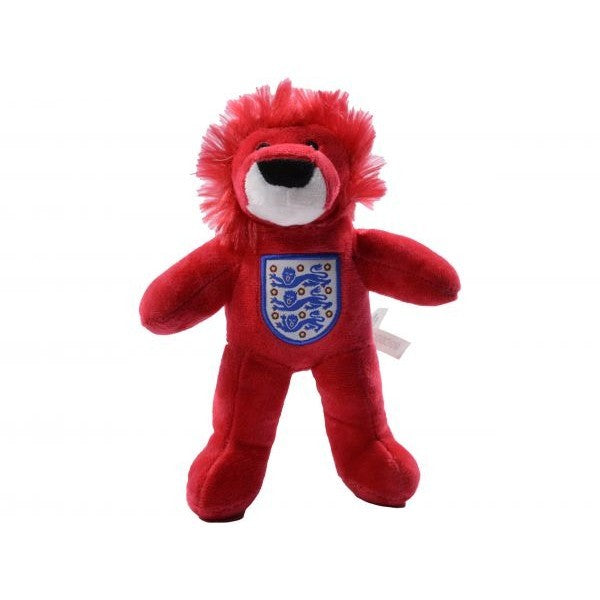 Red - Front - England FA Lion Plush Toy