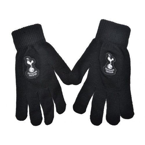 Front - Tottenham Hotspur FC Unisex Adult Knitted Winter Gloves